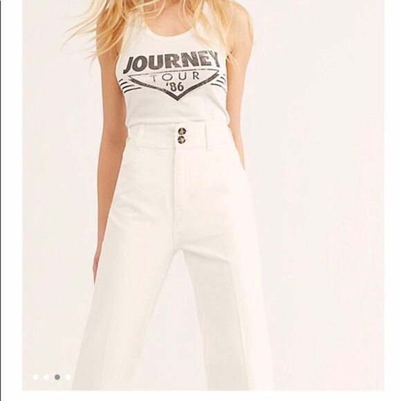 NWT Off White Hattie Flare Pants - Picture 4 of 4